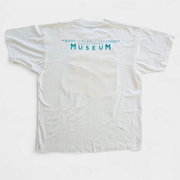 Vintage Auburn Cord Duesenberg Car Museum 1994 Festival Graphic Tee T-Shirt XL - Picture 2 of 11